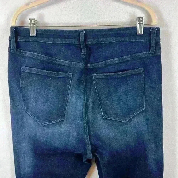 GAP Denim Women’s Jeans Size 16/33R Dark Wash High Rise Skinny/Leggings - Picture 5 of 8